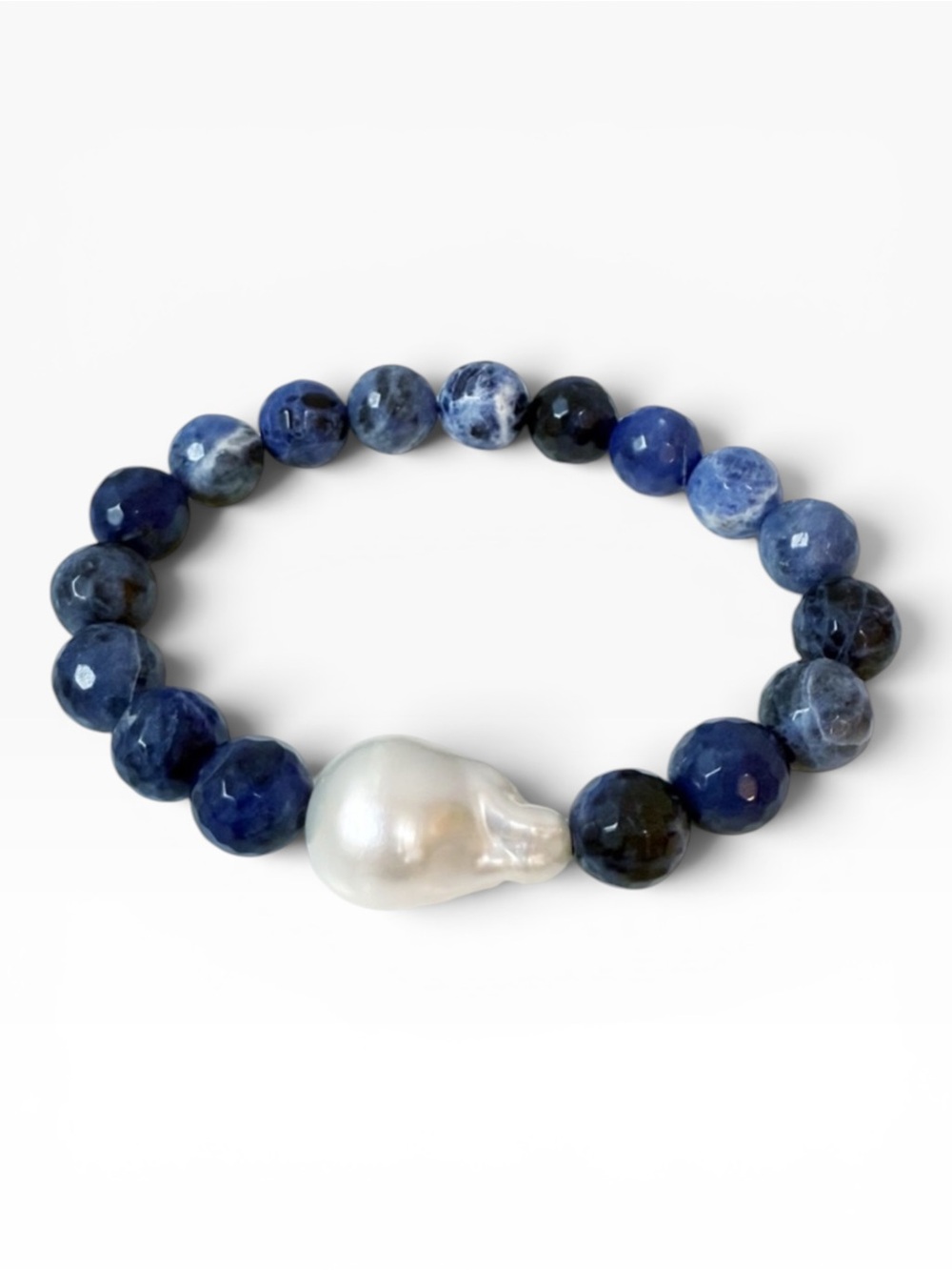 Sundance One In A Million Lapis Lazuli with Freshwater Pearl Beaded Bracelet